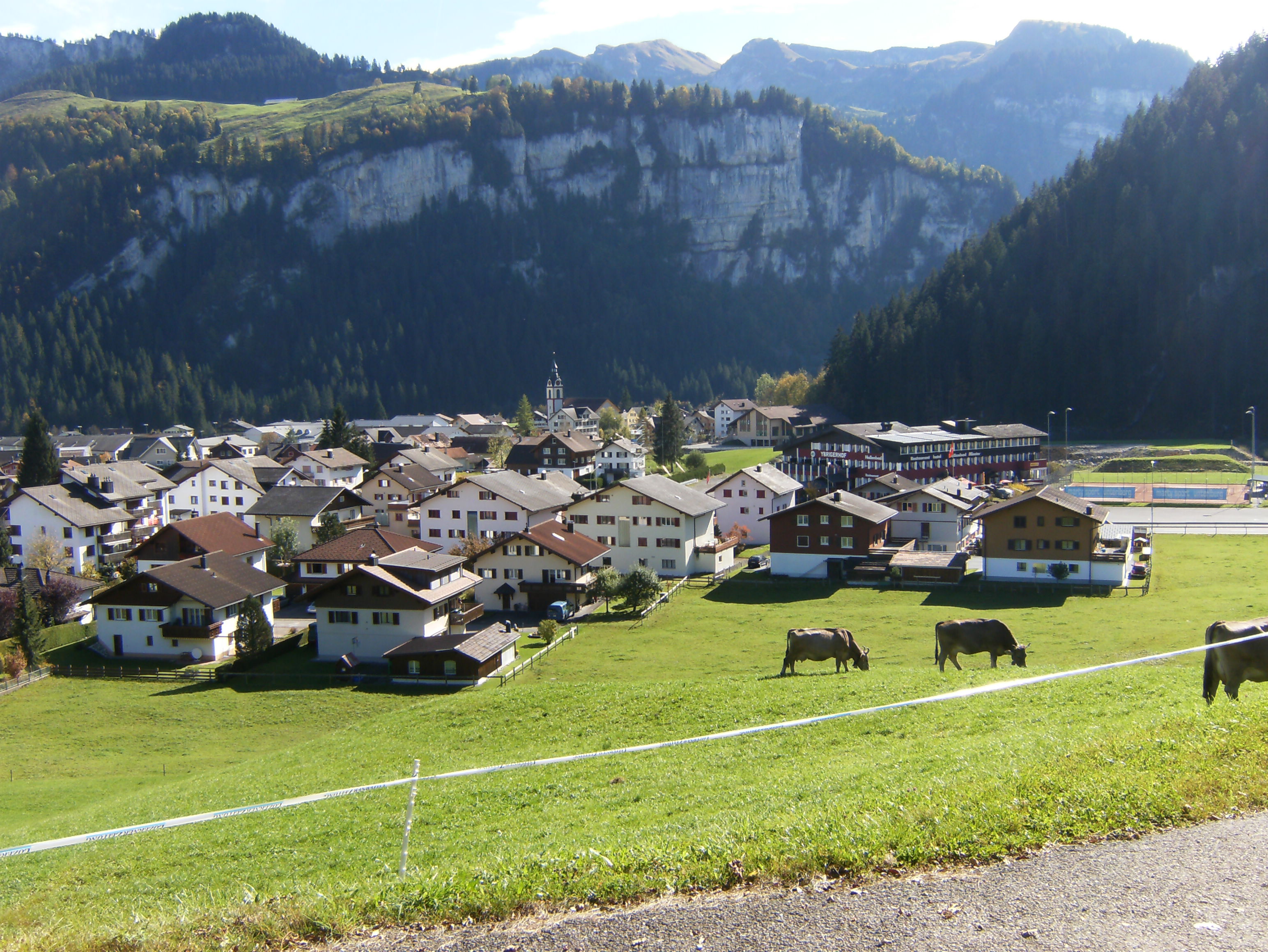 Unteriberg - alpine village